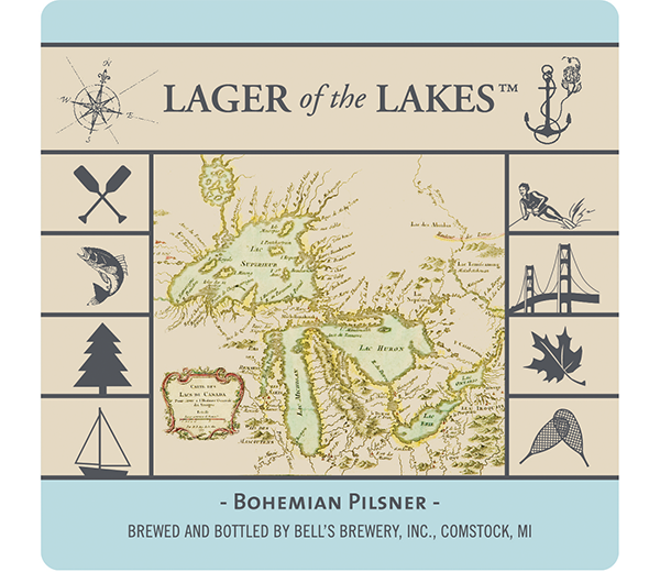 BELL'S LAGER OF THE LAKES BOHEMIAN PILSNER