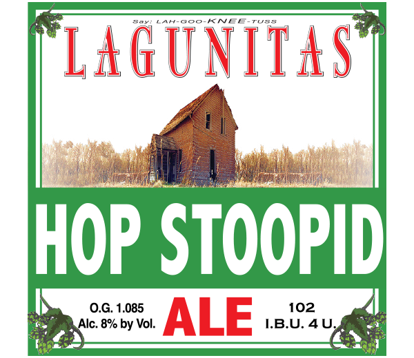 LAGUNITAS HOP STOOPID ALE