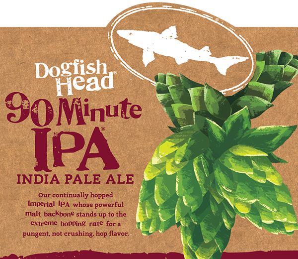 DOGFISH HEAD 90 MINUTE IPA