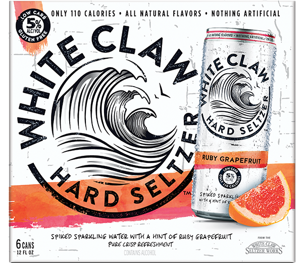 WHITE CLAW RUBY GRAPEFRUIT