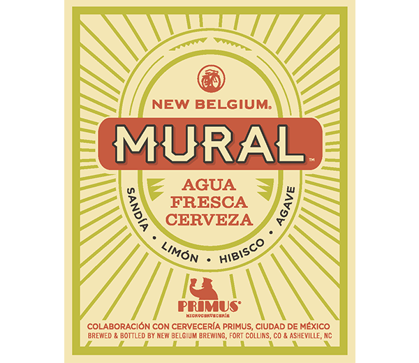 NEW BELGIUM MURAL AGUA FRESCA ALE